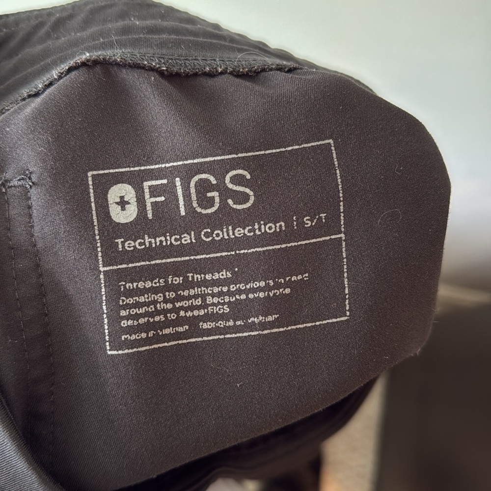 Figs Men's Technical Collection‎ Black Pants - Picture 9 of 9